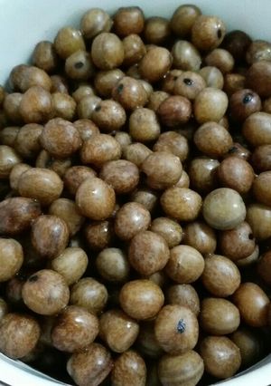 赤えんどう豆をストウブ鍋で塩ゆで-レシピのメイン写真