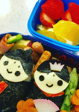 ひなまつり☆弁当-レシピのメイン写真
