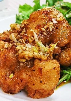 *超柔らか♪*鶏むね肉の油淋鶏*-レシピのメイン写真