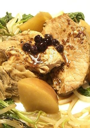 ★豚のにんにくオリーブ煮★-レシピのメイン写真