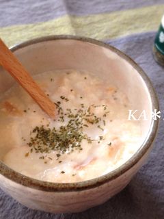 あっという間の!ふわとろ豆乳生姜スープ-レシピのメイン写真