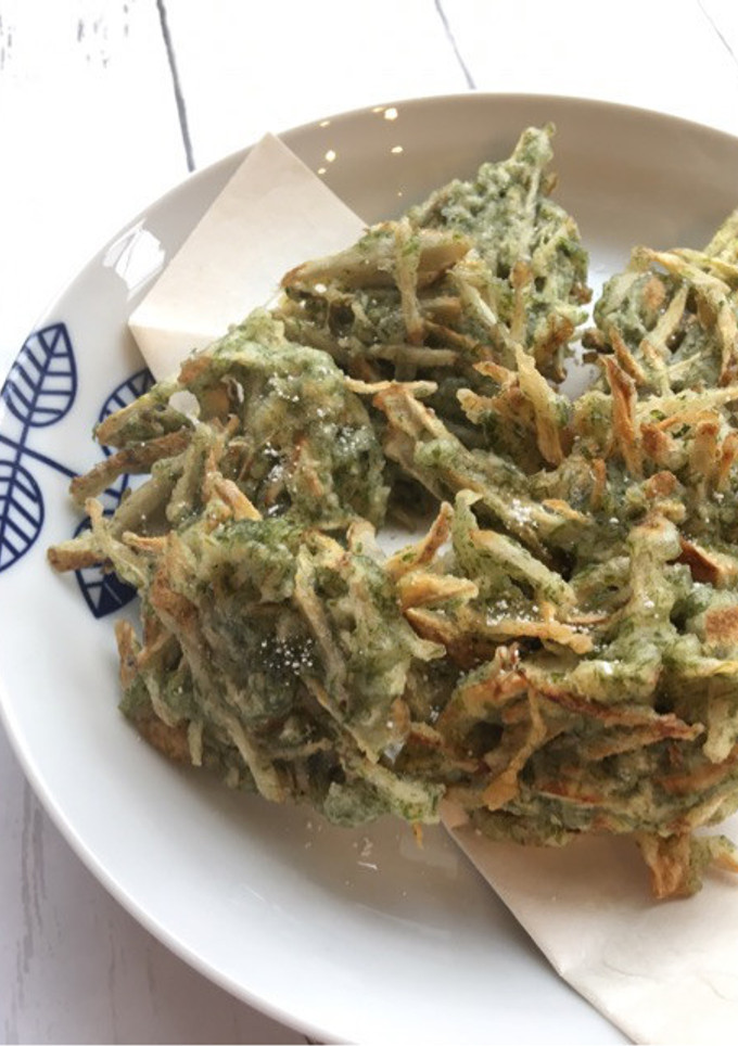 ちらし寿司に合う♡青のり塩ゴボウ揚げ-レシピのメイン写真