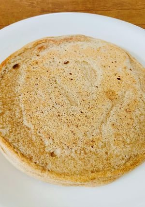 そば粉のふんわりパンケーキ　ヴィーガン-レシピのメイン写真