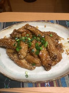 鶏手羽中の甘辛黒胡椒-レシピのメイン写真
