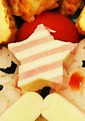 お弁当に☆しましまの星☆-レシピのメイン写真