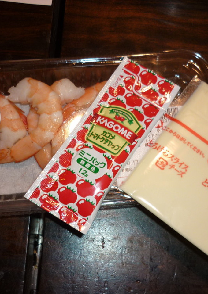 ぷりエビ　とろけるチーズ　ケチャ-レシピのメイン写真