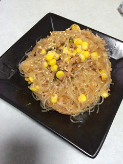 簡単節約レシピ★ひき肉と春雨煮-レシピのメイン写真