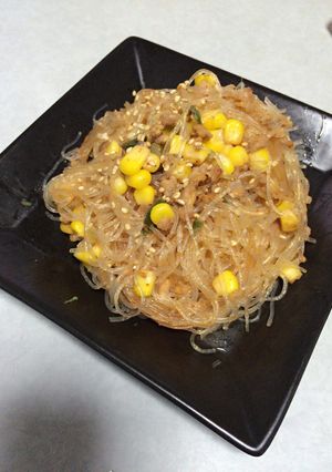 簡単節約レシピ★ひき肉と春雨煮-レシピのメイン写真