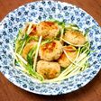 簡単!水菜とつみれの和風炒め