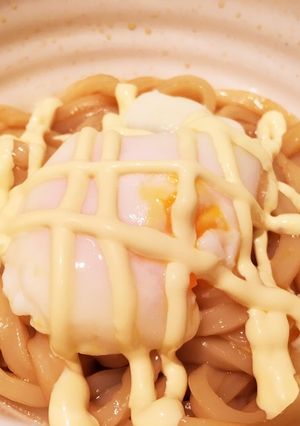 レンジだけ！超簡単☆照りたまうどん☆-レシピのメイン写真