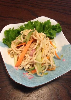切り干し大根と野菜モリモリサラダ-レシピのメイン写真