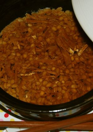 生姜と切り干し大根の味噌麦飯-レシピのメイン写真