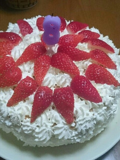 いちごケーキ-レシピのメイン写真