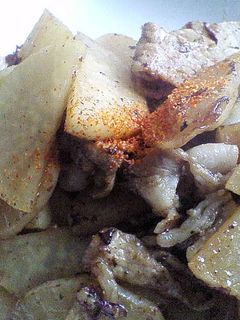 大根と豚肉の炒め物-レシピのメイン写真