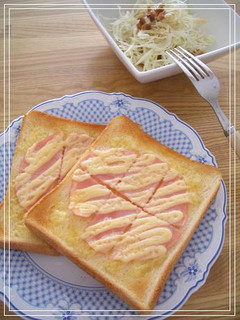 簡単☆ハムマヨトースト-レシピのメイン写真