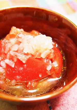 トマトのさっぱりハニーマリネ-レシピのメイン写真