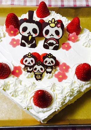 簡単！ひな祭り ケーキ-レシピのメイン写真