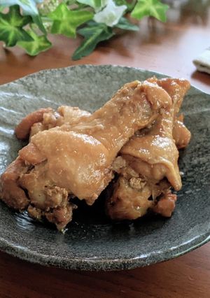 【炊飯器調理】鶏手羽元のマーマレード煮-レシピのメイン写真