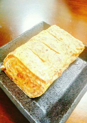 コーンビーフの卵焼き-レシピのメイン写真