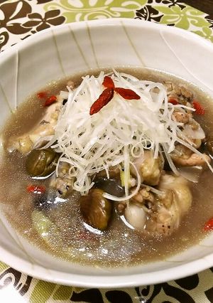 雑穀米入りサムゲタン風スープ♪-レシピのメイン写真