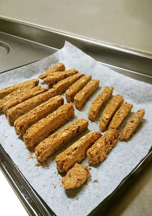 ふすま粉入り♪ビスコッティ-レシピのメイン写真