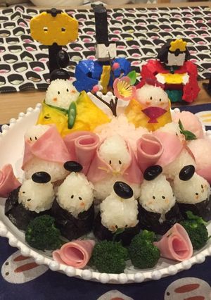 ひな祭り 初節句 寿司ケーキ-レシピのメイン写真