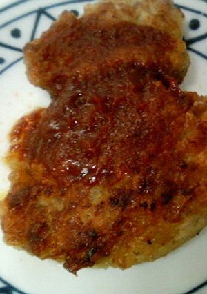 豚肉１００％のハンバーグ-レシピのメイン写真