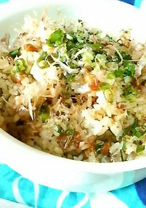 シンプル!納豆チャーハン-レシピのメイン写真