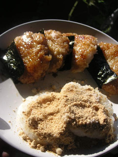 残りご飯で●砂糖しょうゆ海苔餅風●朝ご飯-レシピのメイン写真