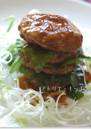 イワシの照り焼きハンバーグ-レシピのメイン写真