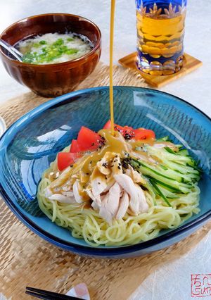 やみつき☆コクと酸味の冷し中華！【塩】-レシピのメイン写真