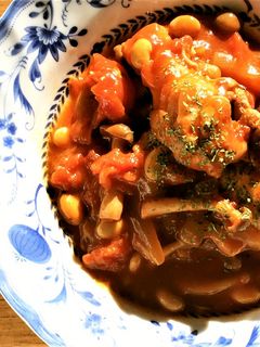手羽元と豆☆トマト煮込み-レシピのメイン写真