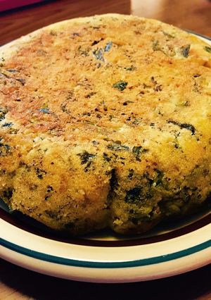 炊飯器で緑の野菜のケークサレ-レシピのメイン写真