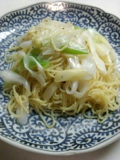 ネギ焼そば-レシピのメイン写真