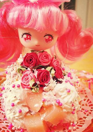 リルリルフェアリルのドールケーキ簡単-レシピのメイン写真