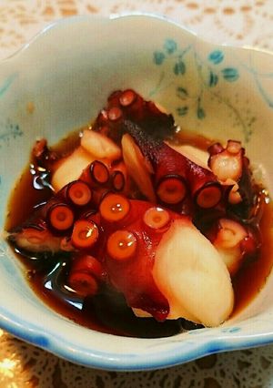 簡単❤たこのあっさり煮❤おつまみに ❤-レシピのメイン写真