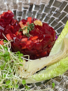 ビーツとリンゴのサラダ-レシピのメイン写真