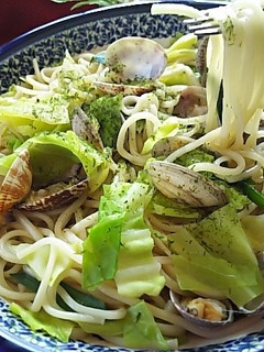 アサリとキャベツのあっさり麺-レシピのメイン写真