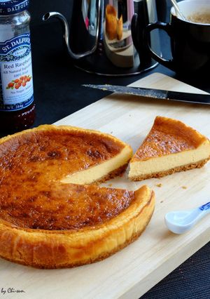 ”普通”に美味し♡ベイクドチーズケーキ！-レシピのメイン写真