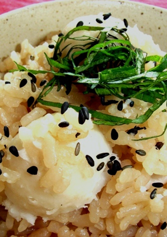 ねっとり美味しい♪簡単！さといも御飯☆-レシピのメイン写真