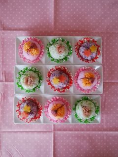 お花の手まり寿司-レシピのメイン写真