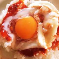 รูปของ オムライス風卵ご飯 ＊レンジで簡単＊
