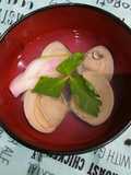 お祝い事に♥はまぐりのお吸い物