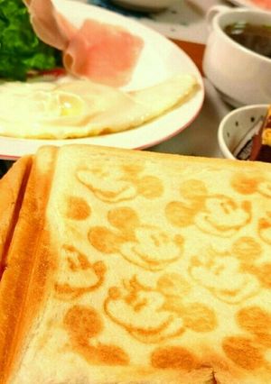 １人ランチ・簡単チーズホットサンド☆-レシピのメイン写真