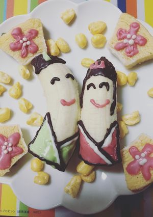 ひな祭り チョコバナナ-レシピのメイン写真