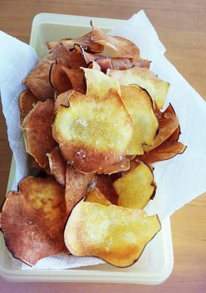バター香るカリカリさつま芋チップ♡-レシピのメイン写真