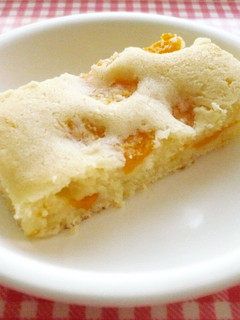 桃のケーキ・保育園給食-レシピのメイン写真