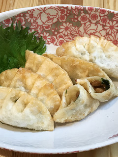 パリパリ・ネバネバ!納豆餃子揚げ-レシピのメイン写真