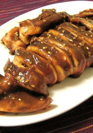 ■漁師的イカのわた焼き■-レシピのメイン写真