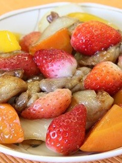 イチゴの酢豚-レシピのメイン写真